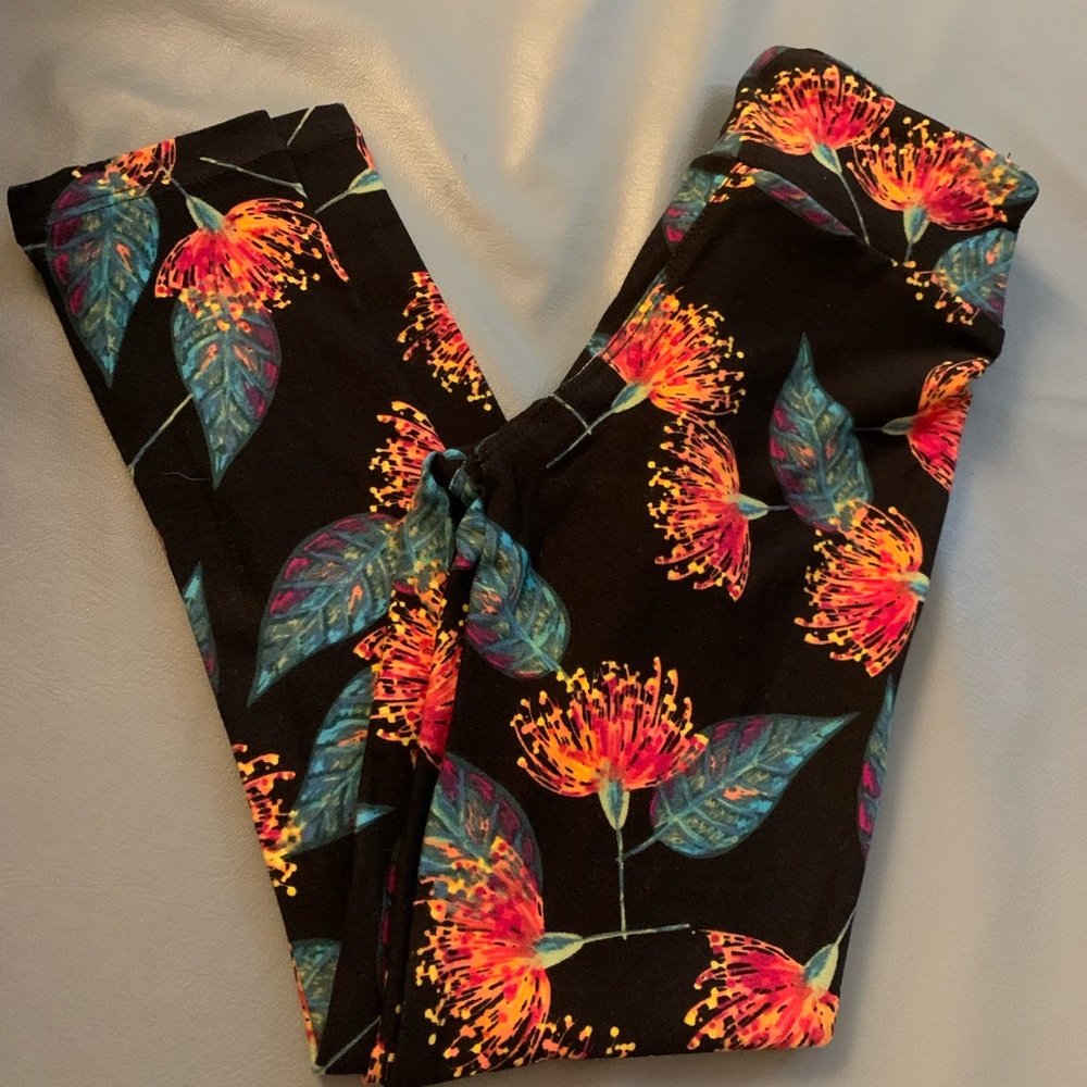 Kids Lularoe mimosa unicorn leggings